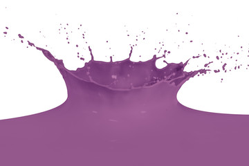 splashing paint