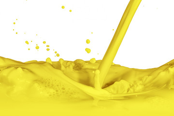 splashing paint
