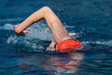 Schwimmer im Wettkampf