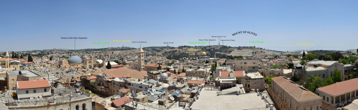 Guide to the ancient city of Jerusalem