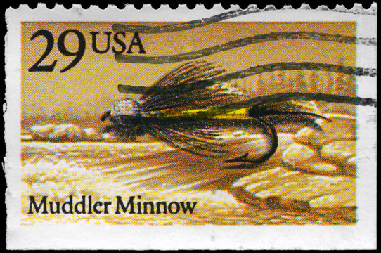 USA - CIRCA 1991 Muddler Minnow