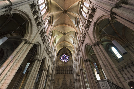 Lyon (France) - Cathedral interior