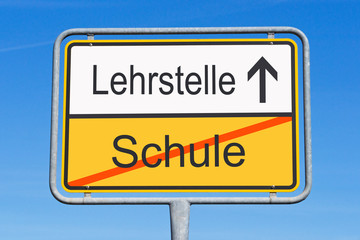 Lehrstelle nach der Schule