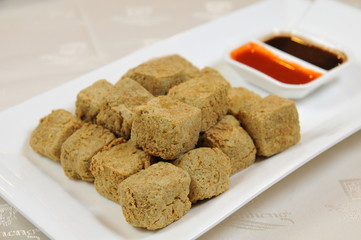 Fried tofu