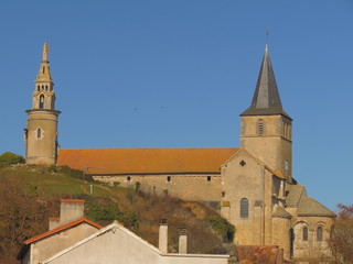 Fototapeta na wymiar Miasto Montmorillon, Wiedeń Charente-Poitou