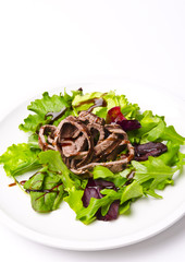 salat rindfleisch streifen