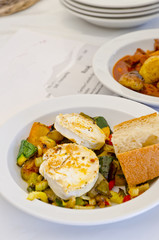 gemüse mozzarella