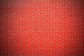 red brick wall texture with black vignette