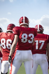 American football players
