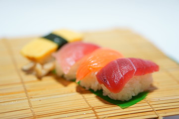 お寿司のクローズアップ