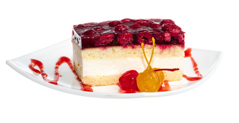 raspberry cake