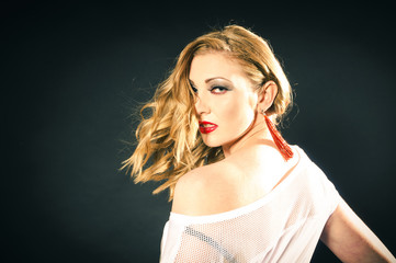 Blondine