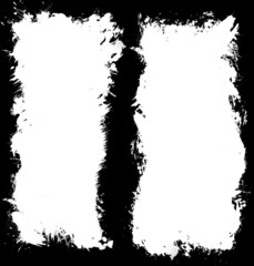 grunge frame.