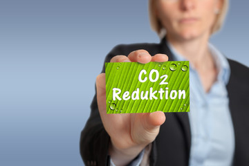 Co2 Reduktion Visitenkarte
