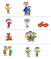 Fototapeta premium Kinder