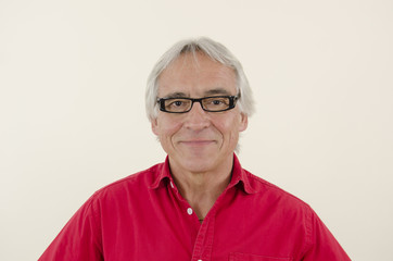 portrait of a senior man