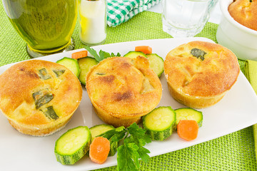 muffin di verdure