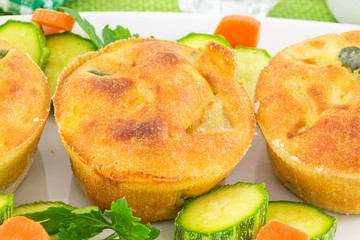 vegetable soufflé
