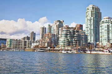 Fototapeta na wymiar Vancouver Waterfront