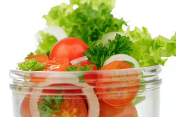 Kirschtomaten im Glas