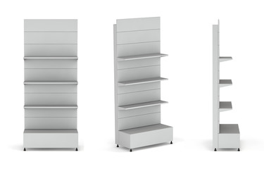 3D stands for advertising on a white background