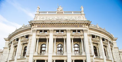 Fotobehang Burgtheater, Vienna © Alex Tihonov
