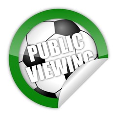 button aufgedreht public viewing 2