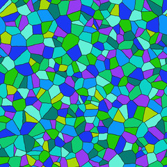 Panele Szklane Podświetlane  Mozaika tło