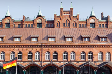 Obraz premium Speicherstadtfassade Hamburg