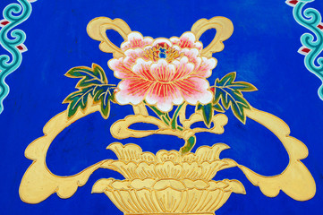 Ancient wall painting art