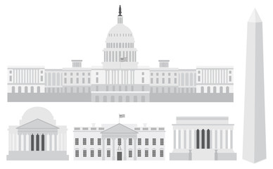Washington DC Capitol Buildings and Memorials - 41561464