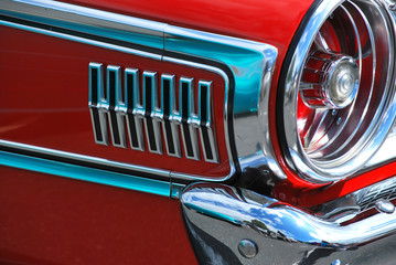 Classic vintage car.