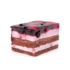 Delicious  cake piece