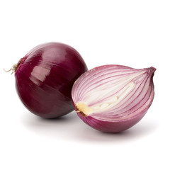 Red sliced onion