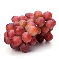 Perfect bunch of red grapes
