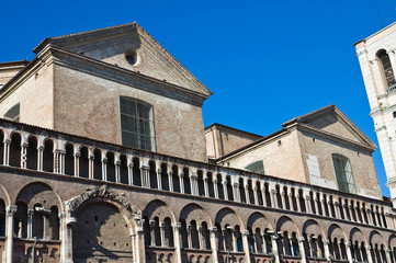 St. George's Basilica. Ferrara. Emilia-Romagna. Italy.