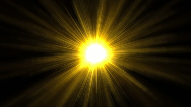 Sun beams