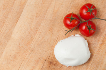 Mozzarella with tomato