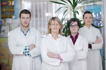 pharmacy drugstore people team