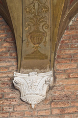 Magnanini-Roverella Palace. Ferrara. Emilia-Romagna. Italy.