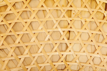 Bamboo weave pattern