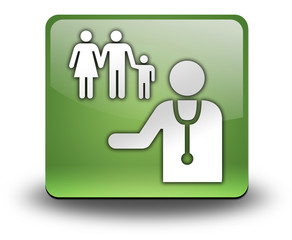 Green 3D Effect Icon 