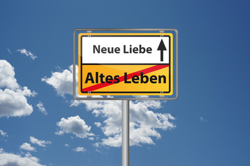 Die neue Liebe beginnt, das alte Leben gehört zur Vergangenheit