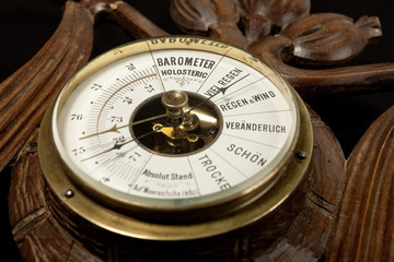 Barometer schlechtes Wetter