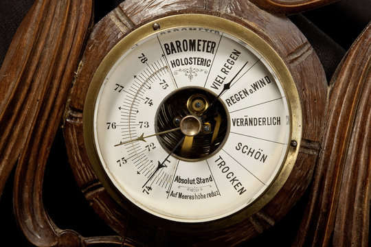 Barometer schlechtes Wetter