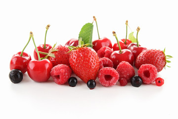 heap of berry fruit