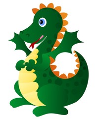 Nice tiny green dragon