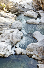 Fiume di Uriezzo marmitte dei giganti