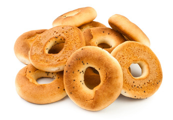 bagels pile