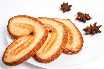 Chocolate homemade pastry biscuits